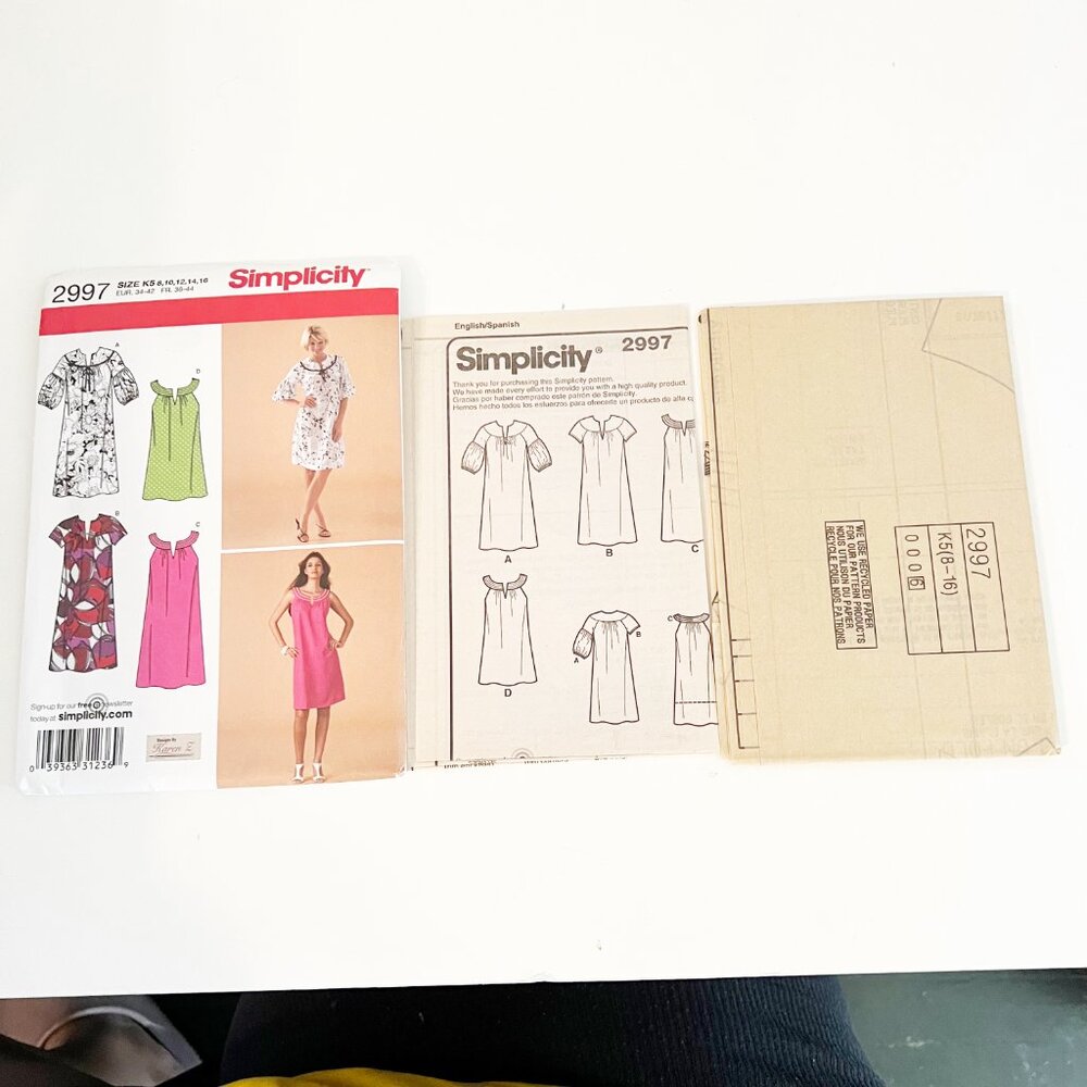 Simplicity Sewing Pattern 2997 - Picture 3 of 3